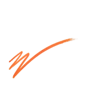 Chromagraphic Pencil, 1.36 g, Genuine Orange, Smoosh