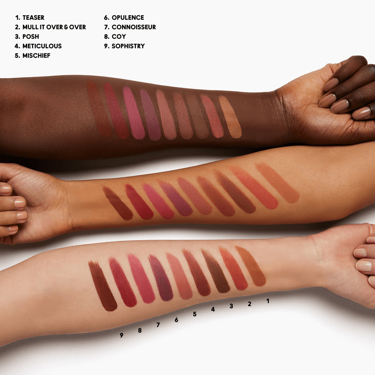 M·A·C Locked Kiss 24hr Lipstick, 1.8 g, Teaser, Model, multiple