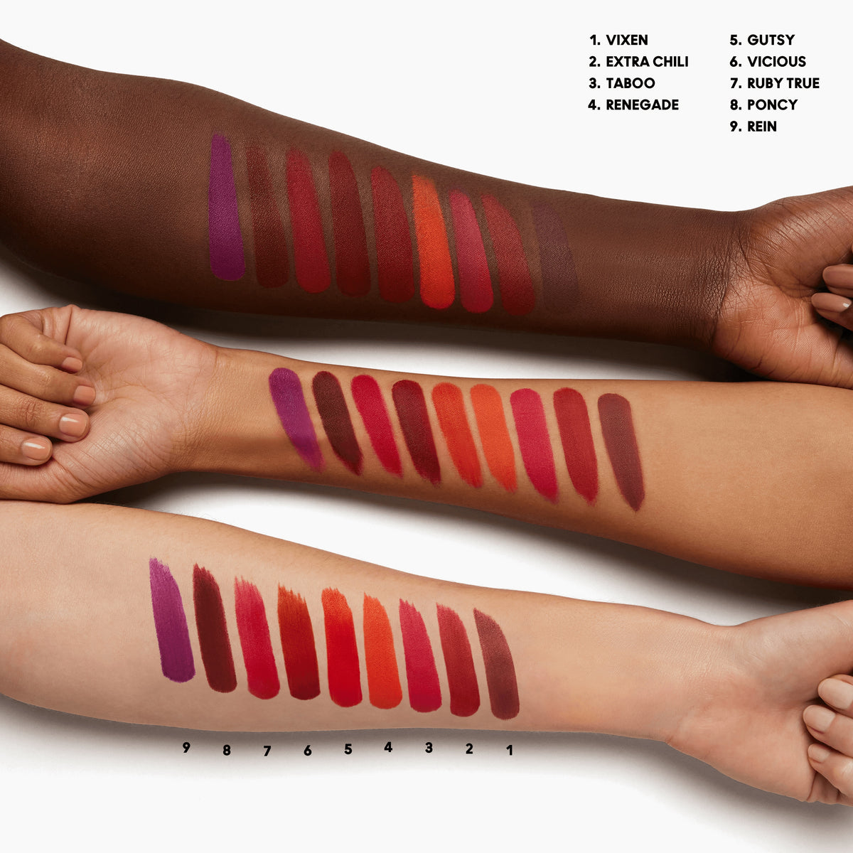 M·A·C Locked Kiss 24hr Lipstick, 1.8 g, Vixen, Model, multiple