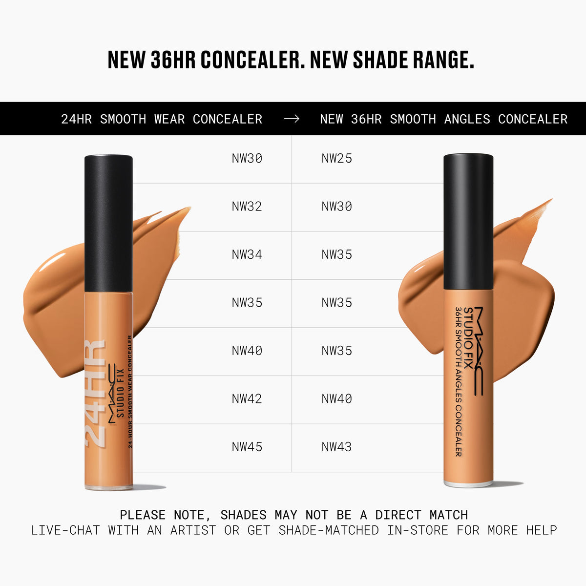 Studio Fix 36hr Smooth Angles Concealer, 7.0 ml, NC44, Alt