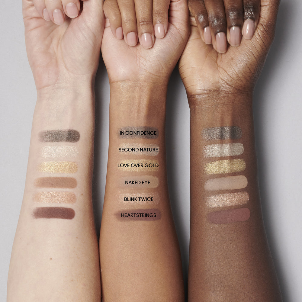 Connect In Colour Eyeshadow Palette - Intimate Nudes, 6.25 g, Multi, Model