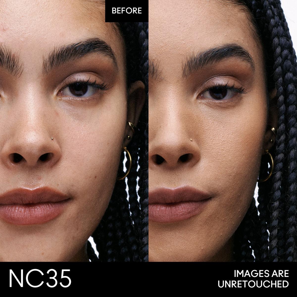 Studio Fix Powder Plus Foundation, 12.0 g, NC35, Model, light