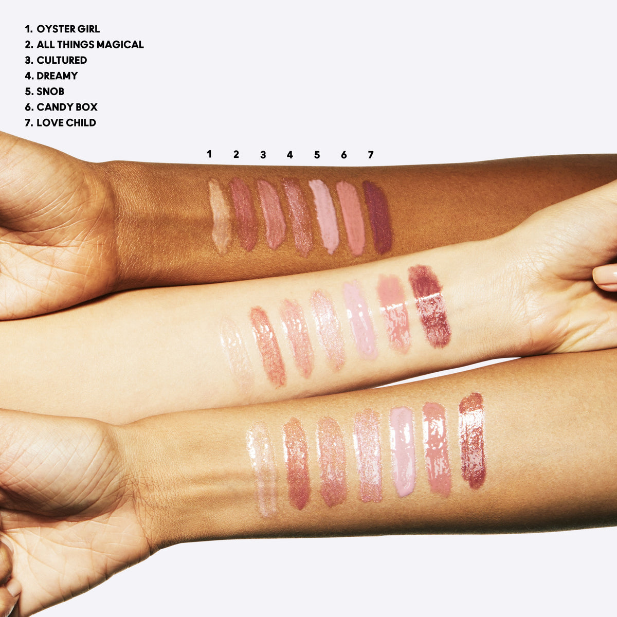 Lipglass, 3.1 ml, Love Child, Model