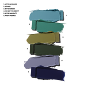 Pro Eye Palette: The Bad Girl, 6.0 g, Multi, Smoosh