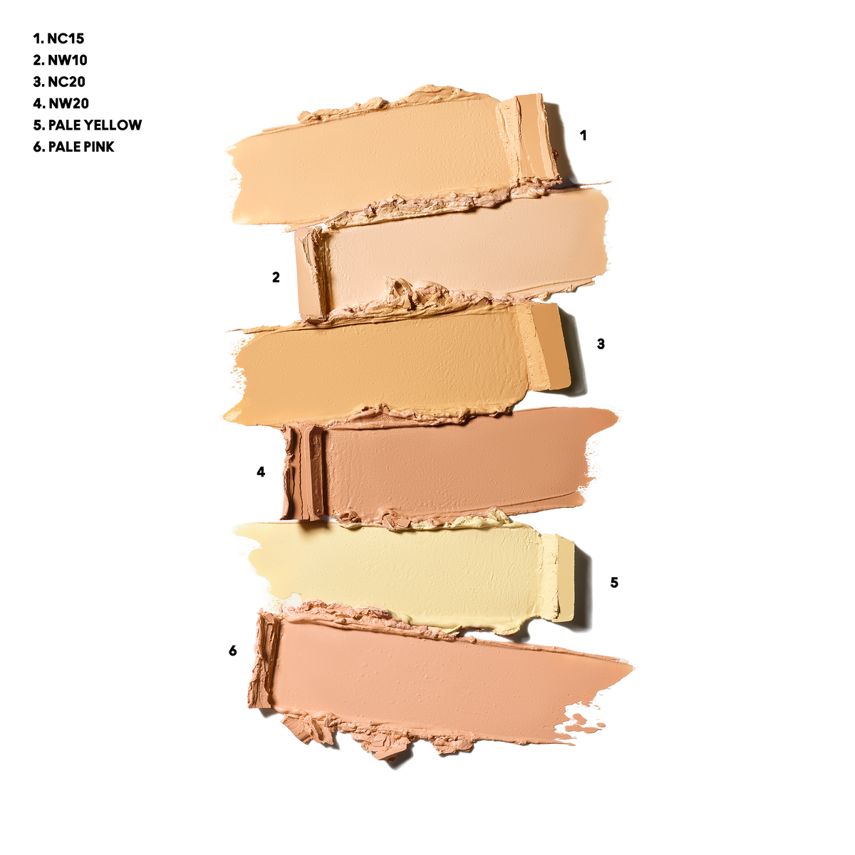 Studio Fix Conceal and Correct Palette, 6.0 g, Light, Smoosh
