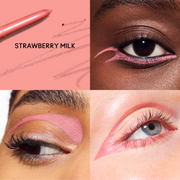 Colour Excess Gel Pencil Eyeliner, 0.35 g, Strawberry Milk, Model, multiple