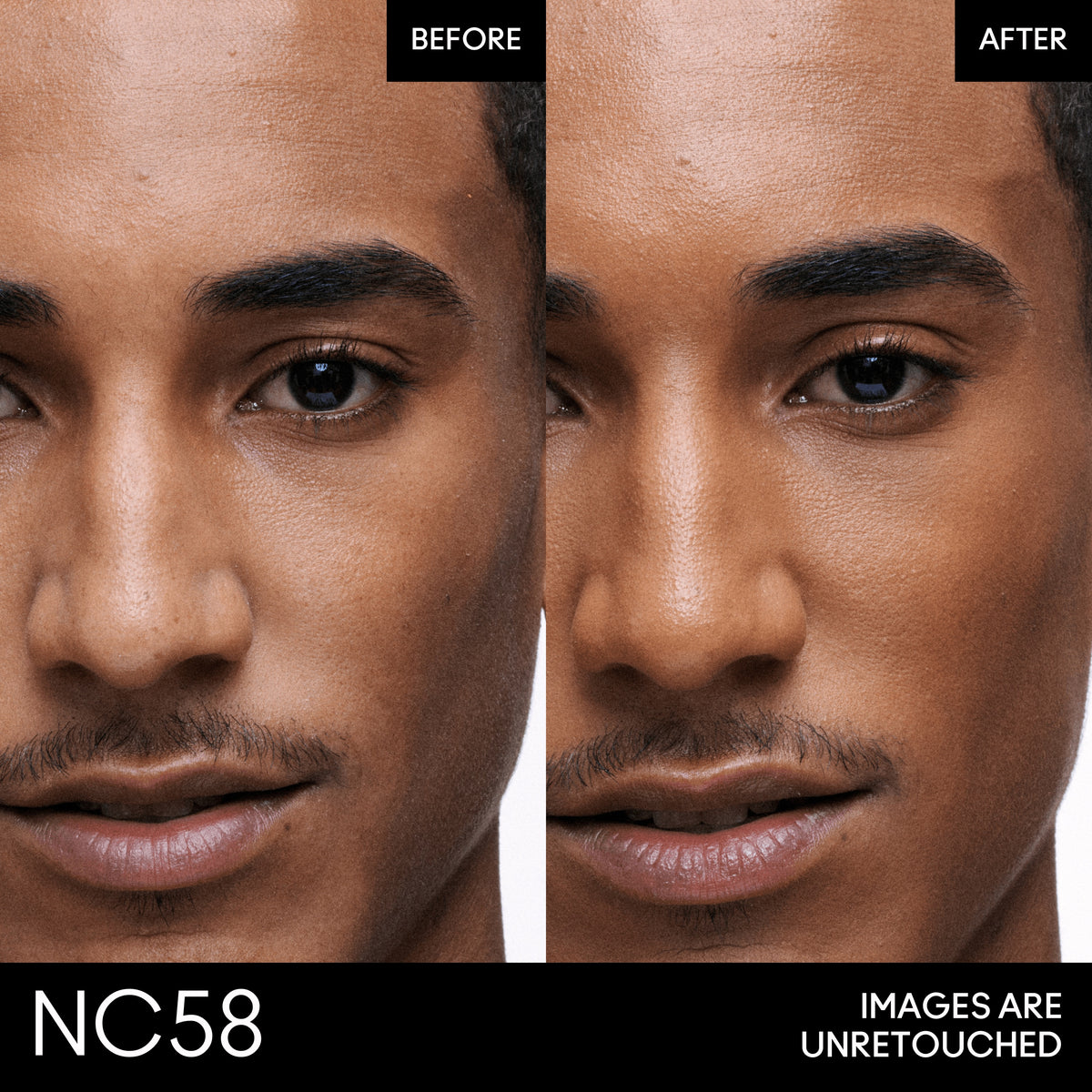 Studio Fix Fluid SPF 15 Foundation, 30.0 ml, NC58, Model, deep