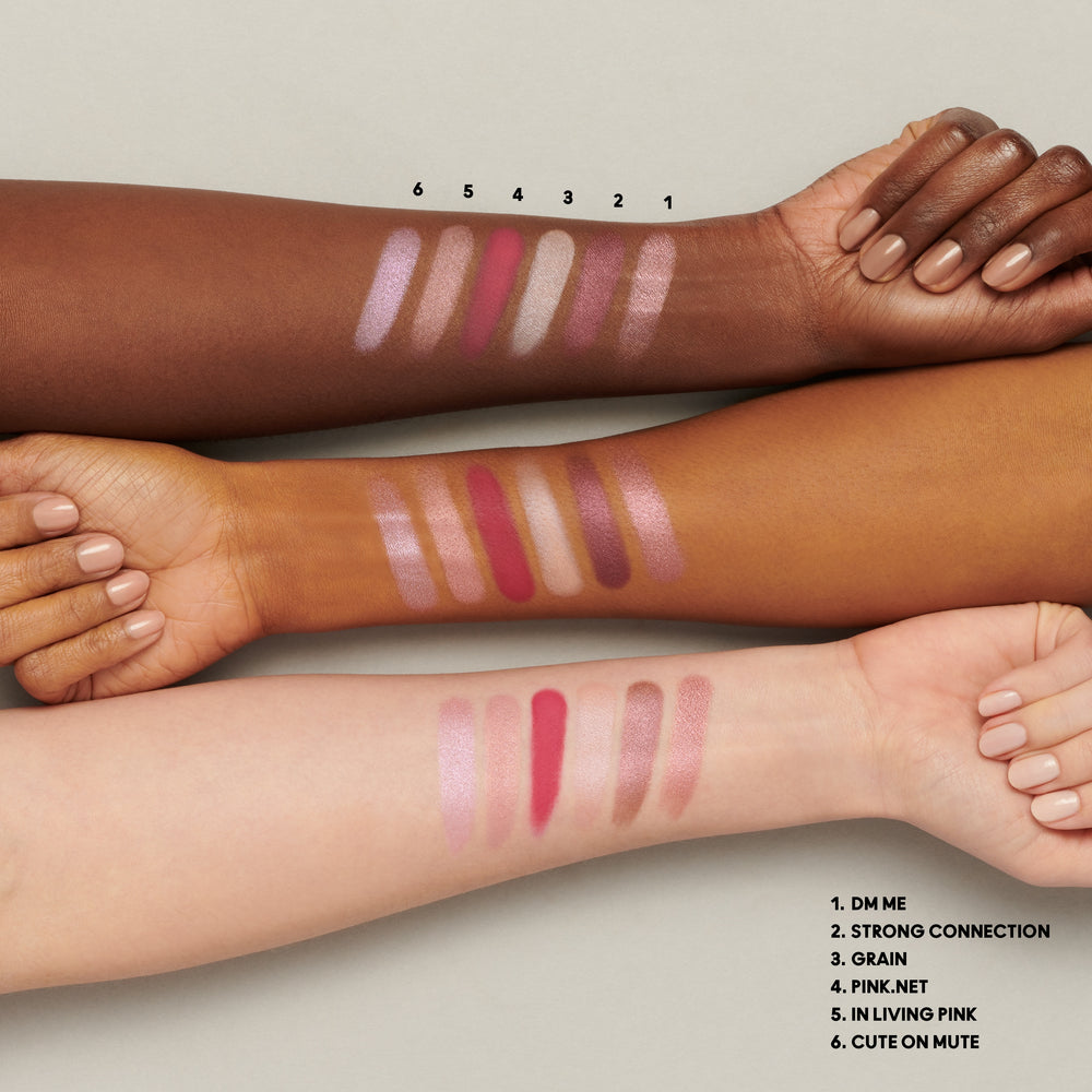 Connect In Colour Eyeshadow Palette: Rose Lens, 6.25 g, Multi, Model