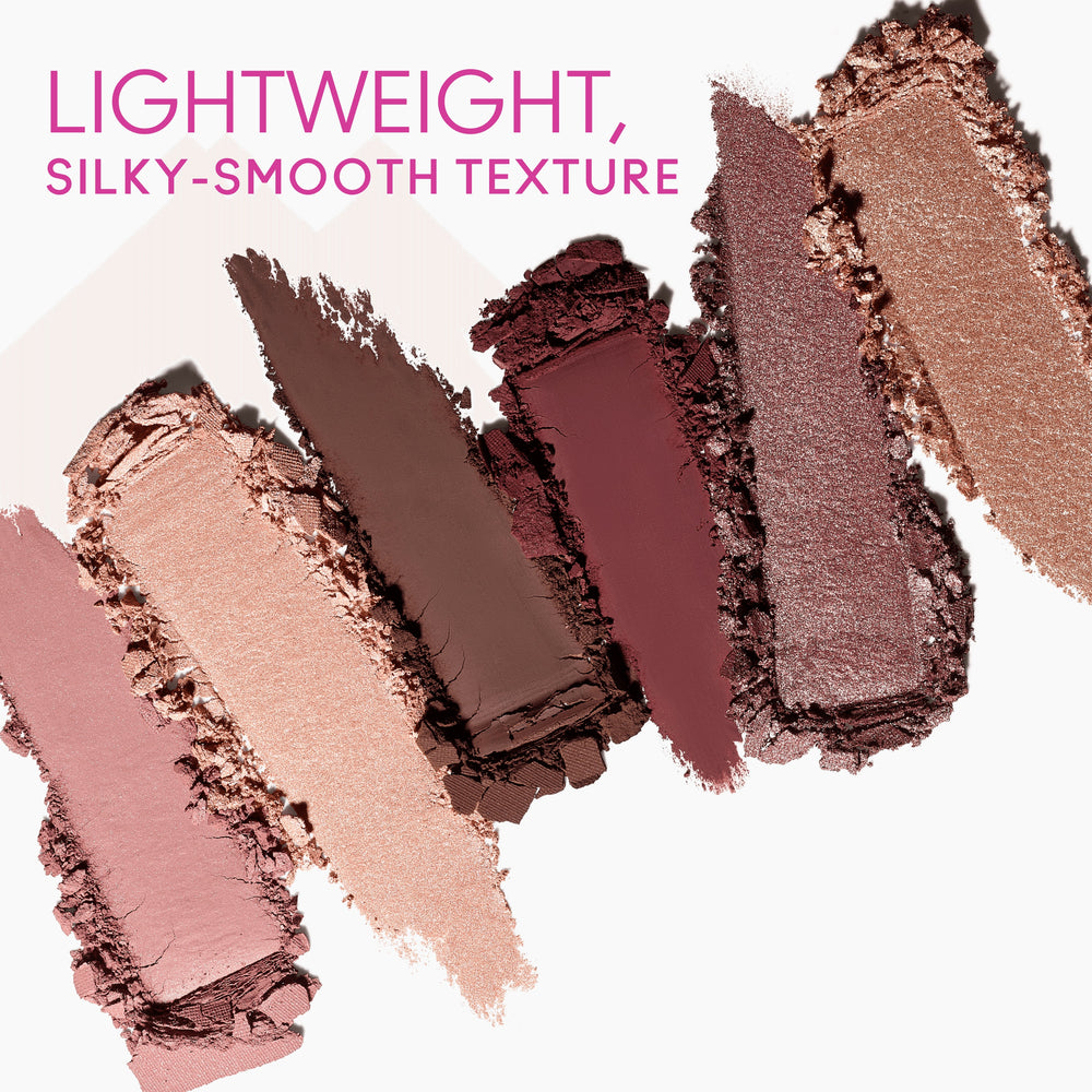 Connect In Colour Eyeshadow Palette: Embedded in Burgundy, 6.25 g, Multi, Smoosh