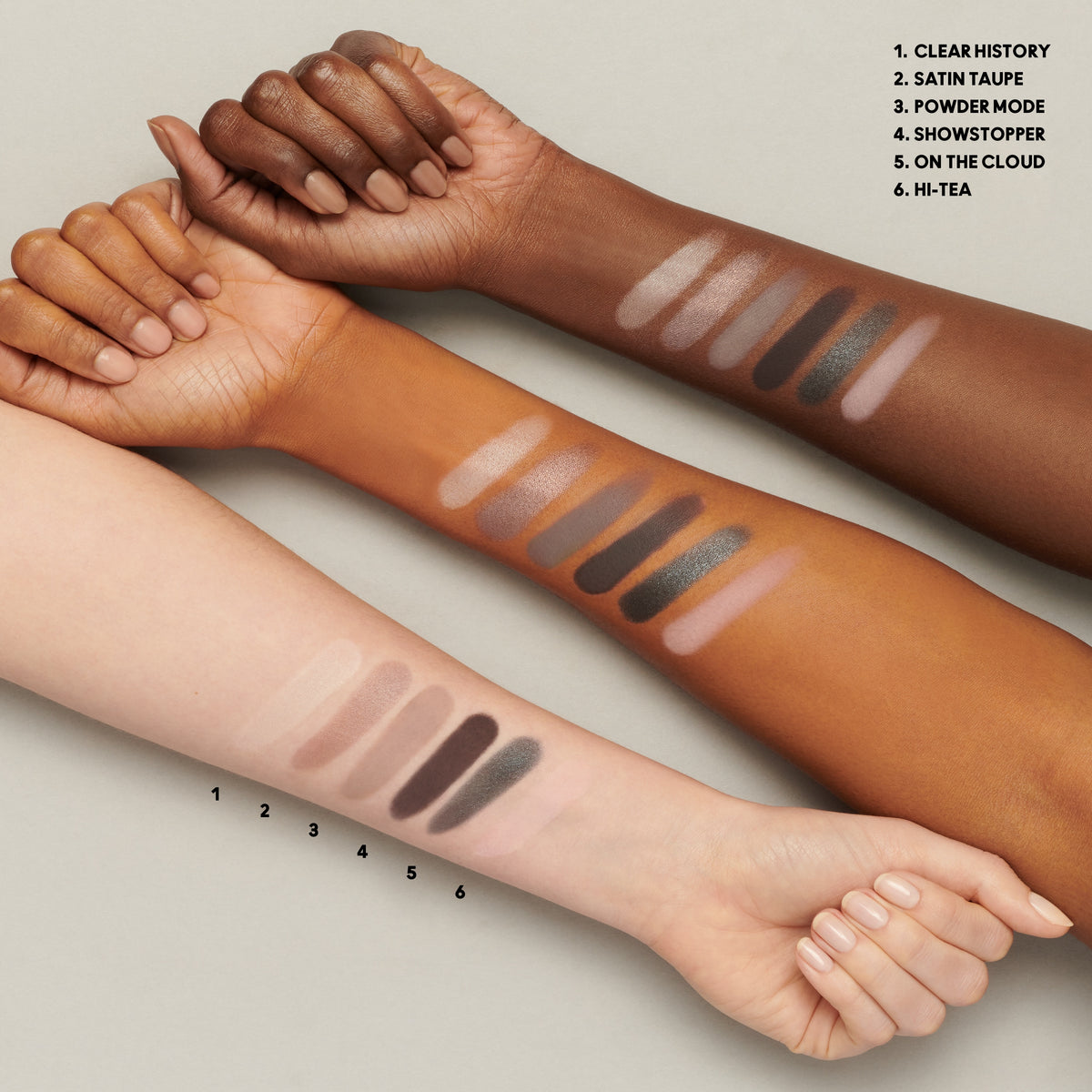 Connect In Colour Eyeshadow Palette: Encrypted Kryptonite, 6.25 g, Multi, Model