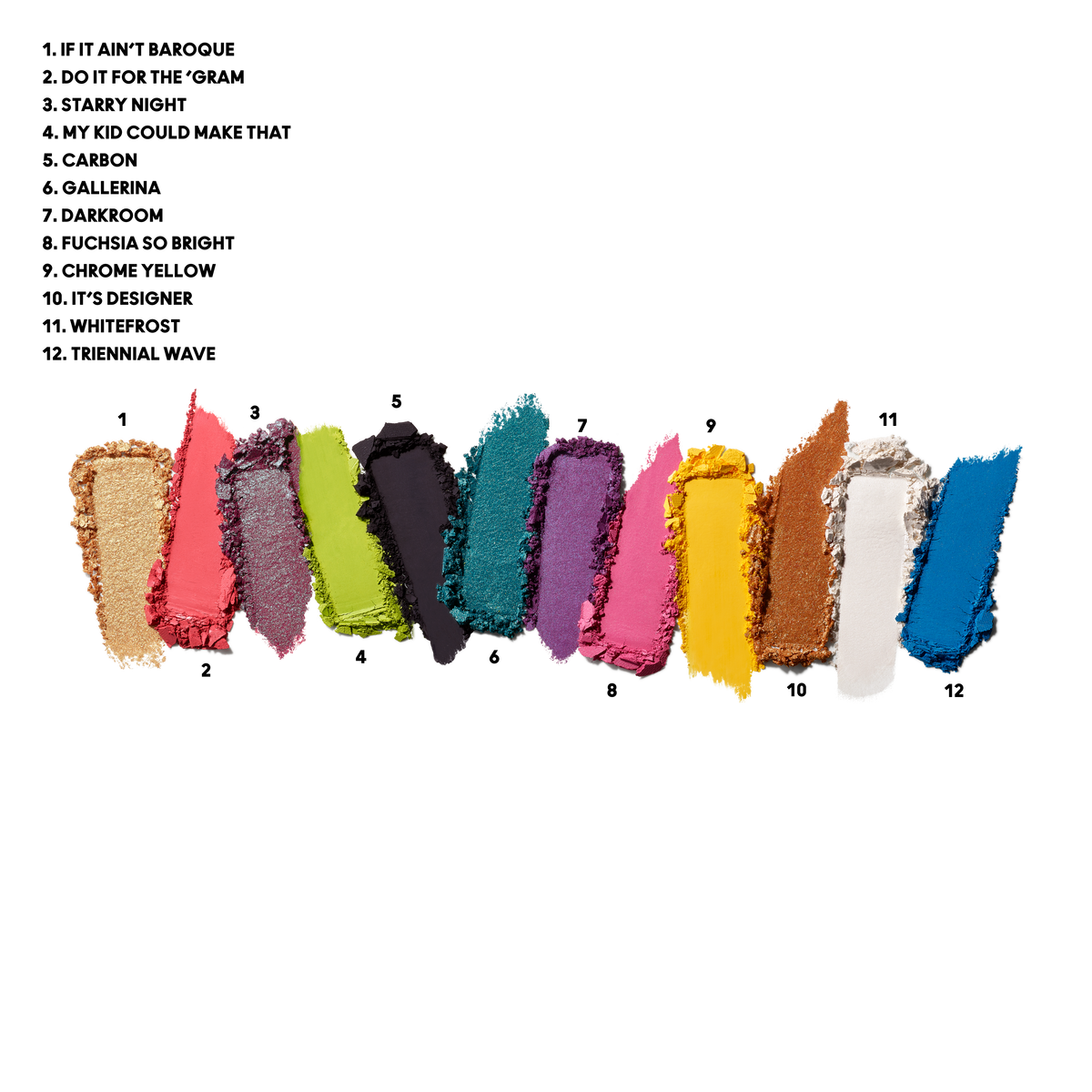Connect In Colour Eyeshadow Palette: Hi-Fi Colour, 12.2 g, Multi, Smoosh