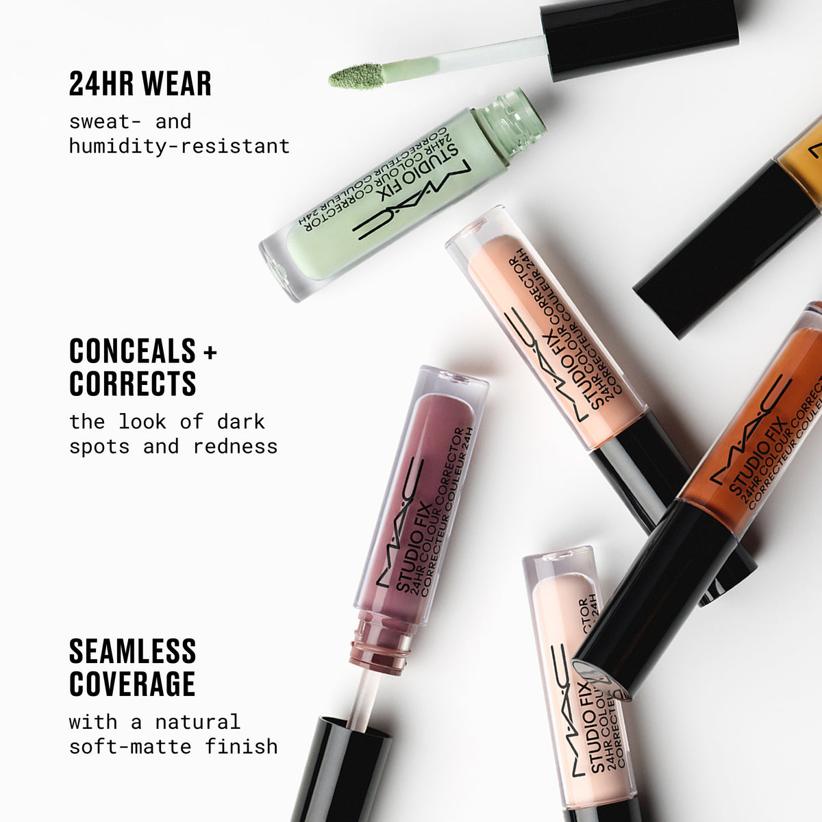 Studio Fix 24hr Colour Corrector, 1.8 ml, Pure Orange, Alt
