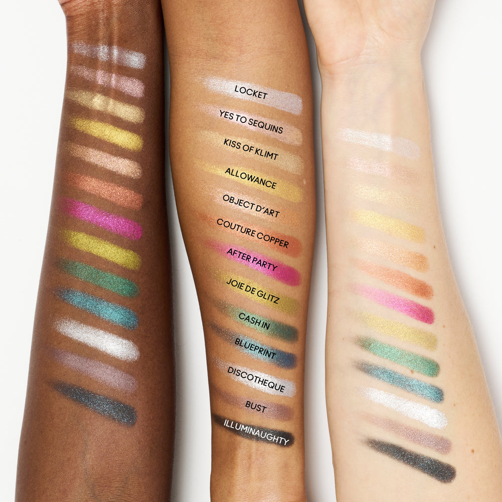 Metallic Eyeshadow, 1.0 g, Allowance, Model, multiple