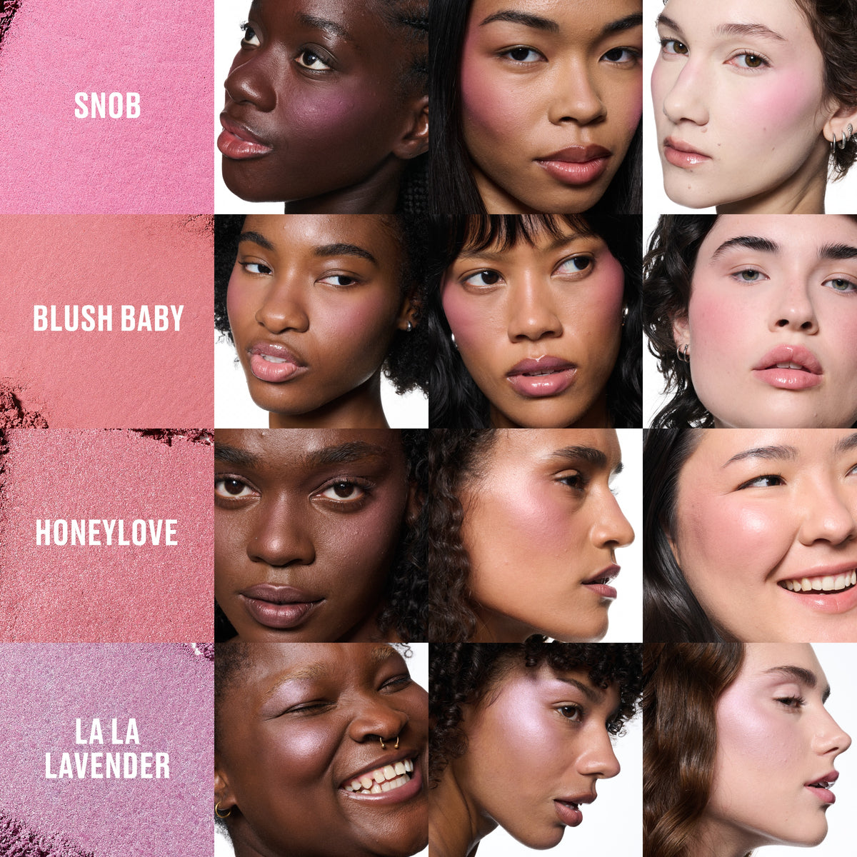 Skinfinish Colourstruck Blush, 4.5 g, Honeylove, Model, multiple