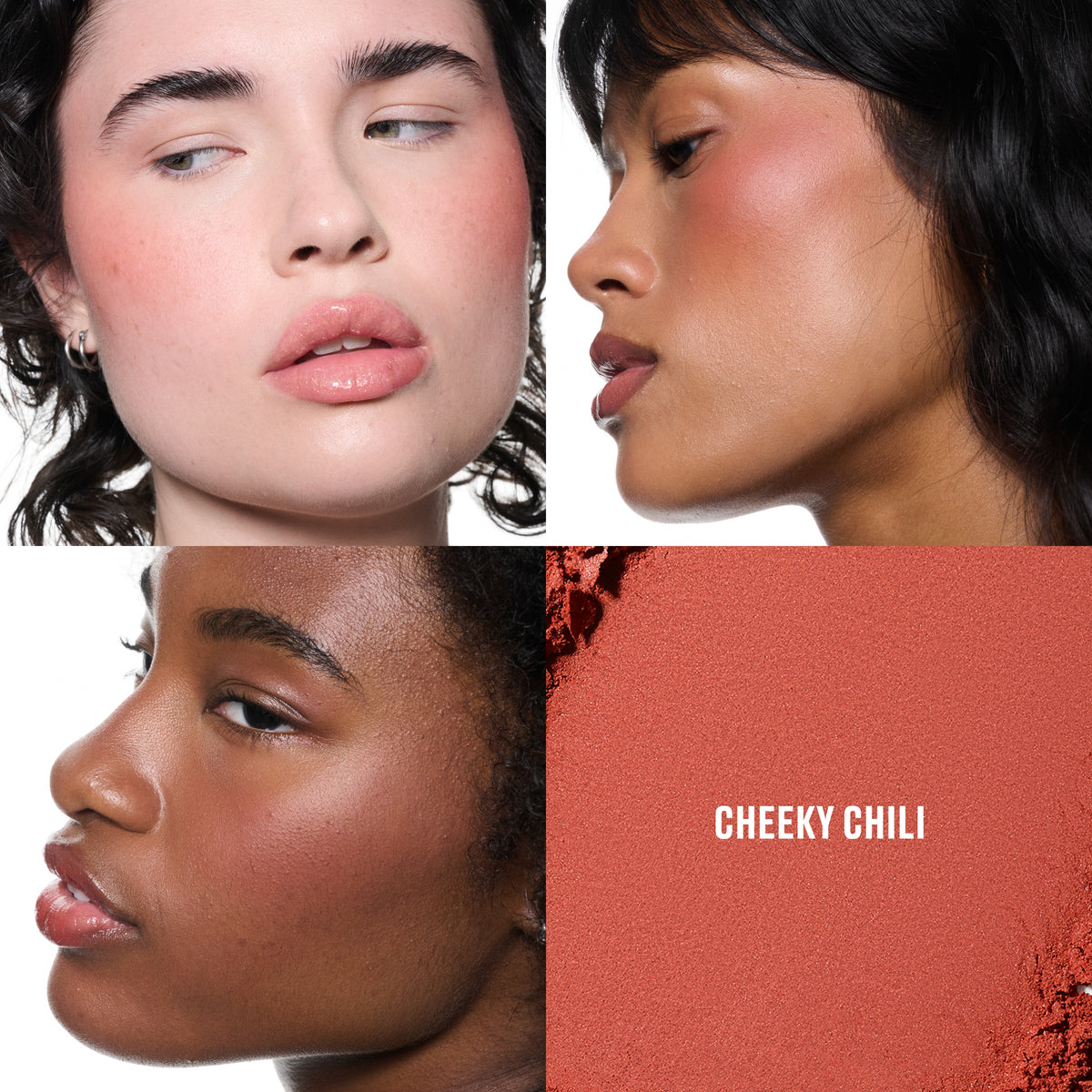 Skinfinish Colourstruck Blush, 4.5 g, Cheeky Chili, Model, multiple