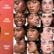 Skinfinish Colourstruck Blush, 4.5 g, Pink Flamingo, Model, multiple