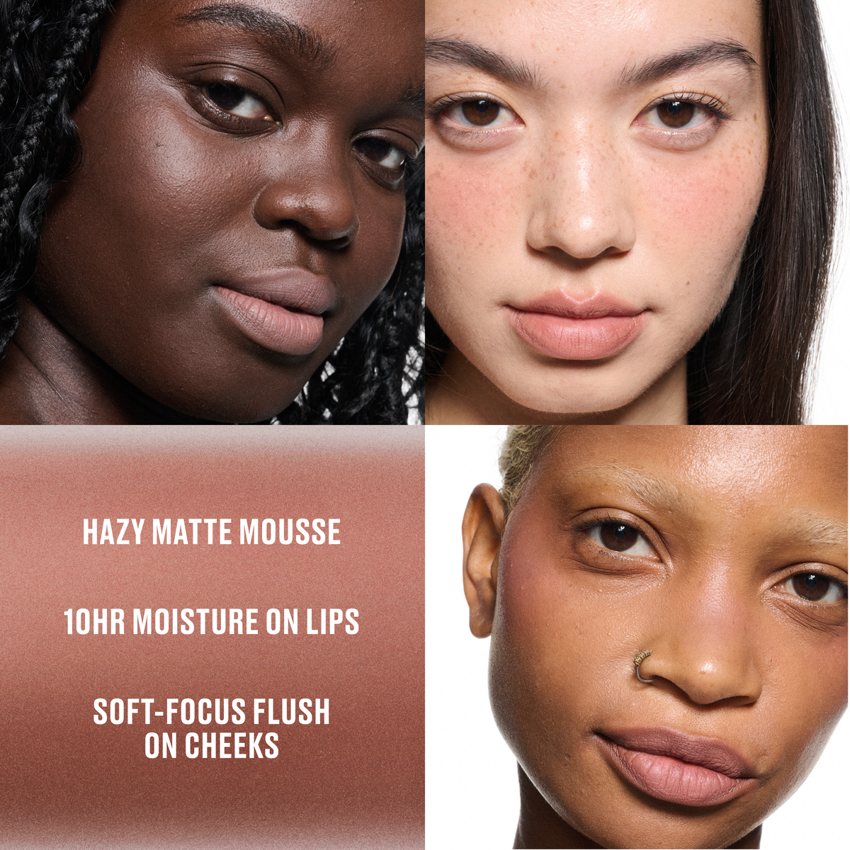 Powder Kiss Lip + Cheek Mousse, 5.0 ml, Taken, Alt