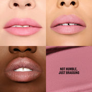 Lustreglass Sheer-Shine Lipstick, 3.5 g, Not Humble, Just Bragging, Model, multiple