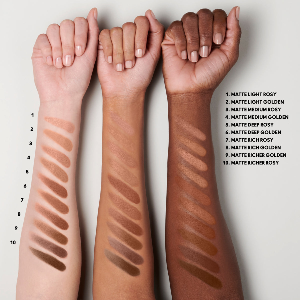 Skinfinish Sunstruck Bronzer, 8.0 g, Matte Medium Rosy, Model
