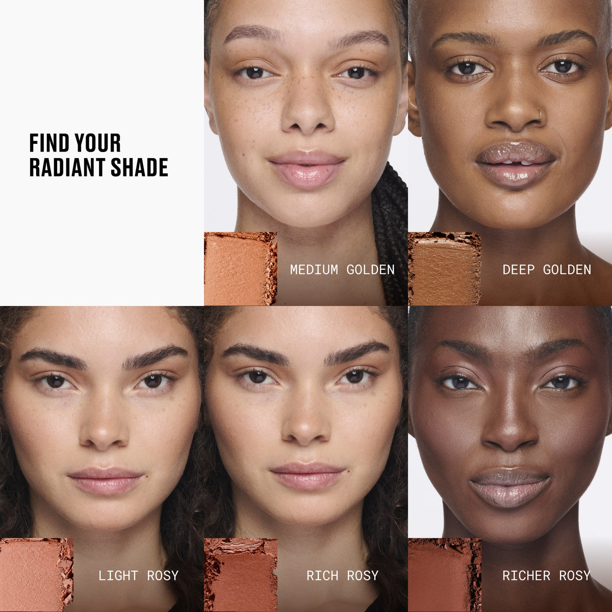 Skinfinish Sunstruck Bronzer, 8.0 g, Radiant Medium Golden, Model, multiple