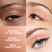 Multisculpt Matte Liquid Eye and Face Colour, 4.5 ml, Tete-A-Tint, Model