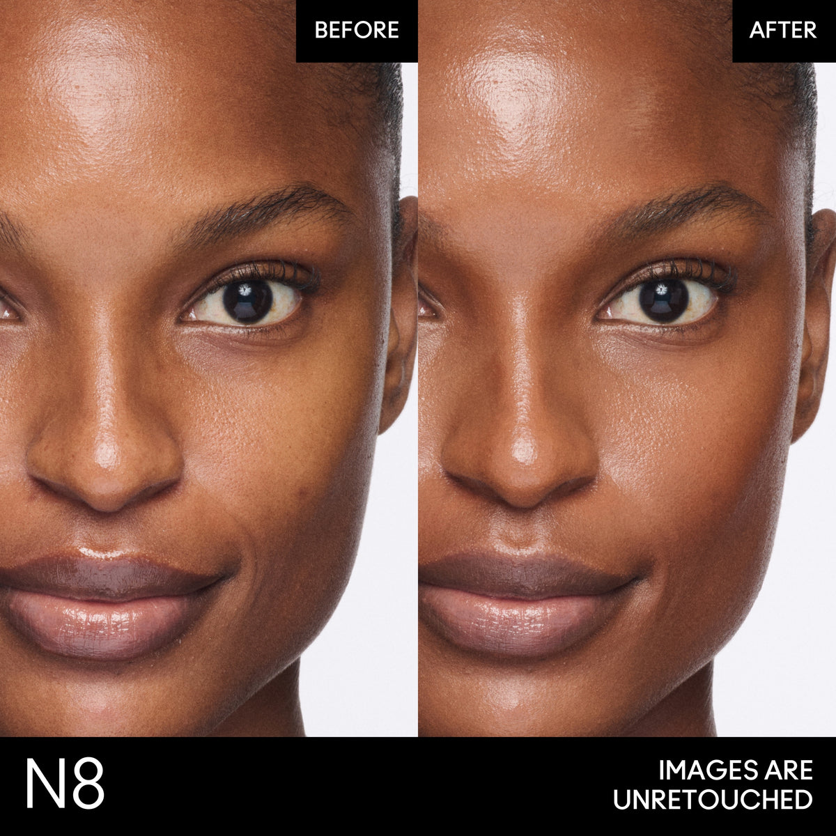 Studio Radiance Face and Body Radiant Sheer Foundation, 50.0 ml, N8, Model, deep