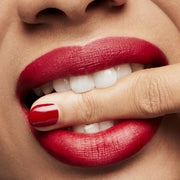 Retro Matte Lipstick, 3.0 g, Ruby Woo, Model, medium