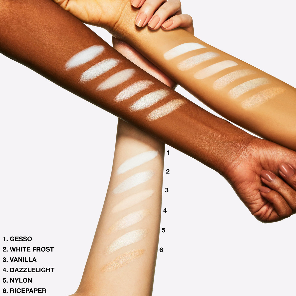 Eyeshadow / Pro Palette Refill Pan, 1.5 g, White Frost, Model