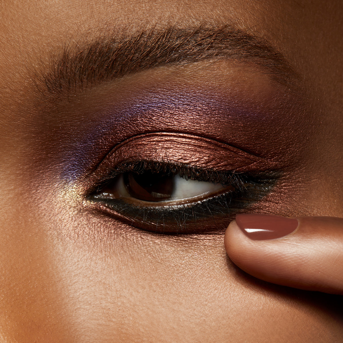 Eyeshadow / Pro Palette Refill Pan, 1.3 g, Antiqued, Model, deep