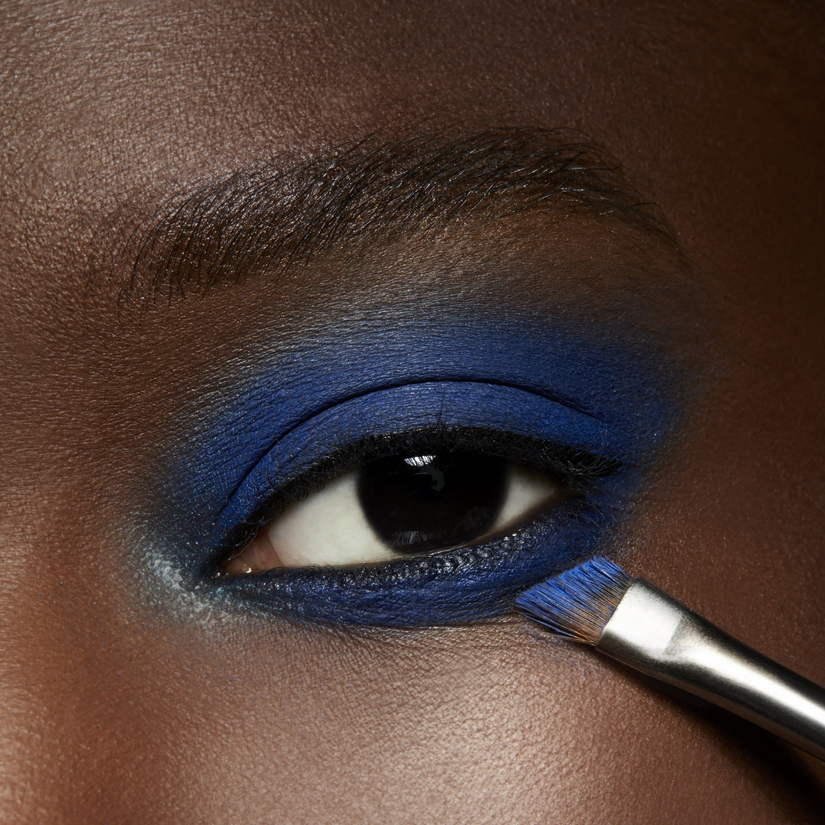 Eyeshadow / Pro Palette Refill Pan, 1.5 g, Atlantic Blue, Model, deep