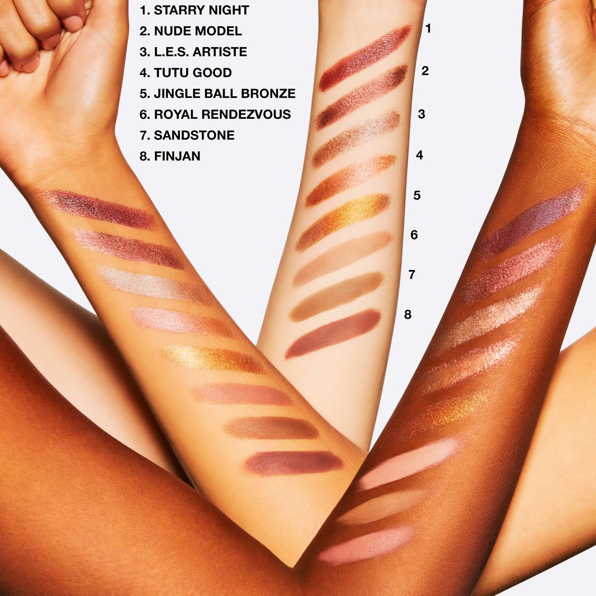 Eyeshadow, 1.5 g, Nude Model, Model