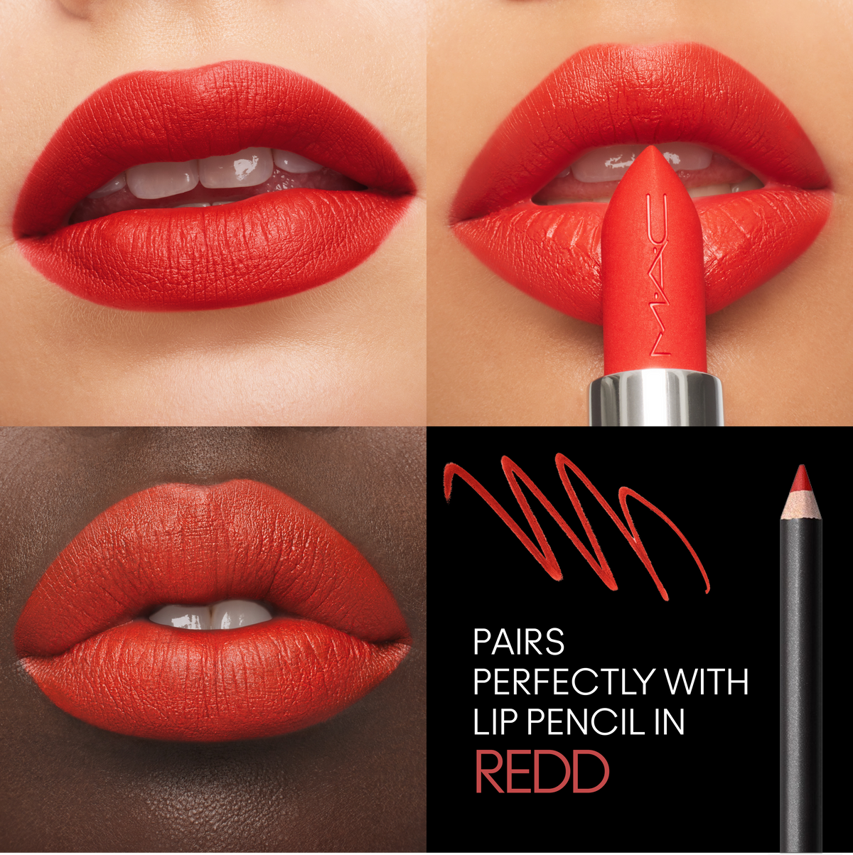 M·A·Cximal SILKY MATTE LIPSTICK, 3.5 g, Lady Danger, Model