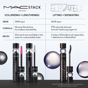 M·A·CStack ELEVATED MASCARA, 12.0 ml, Black Stack, Alt