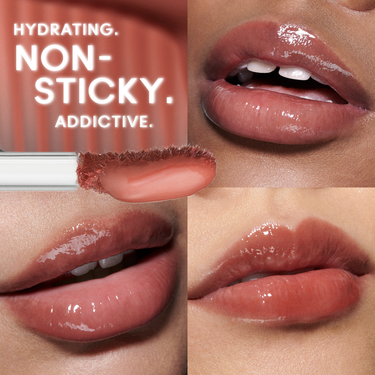 Lipglass Air Non-Sticky Gloss, 5.0 ml, Casual, Model, multiple
