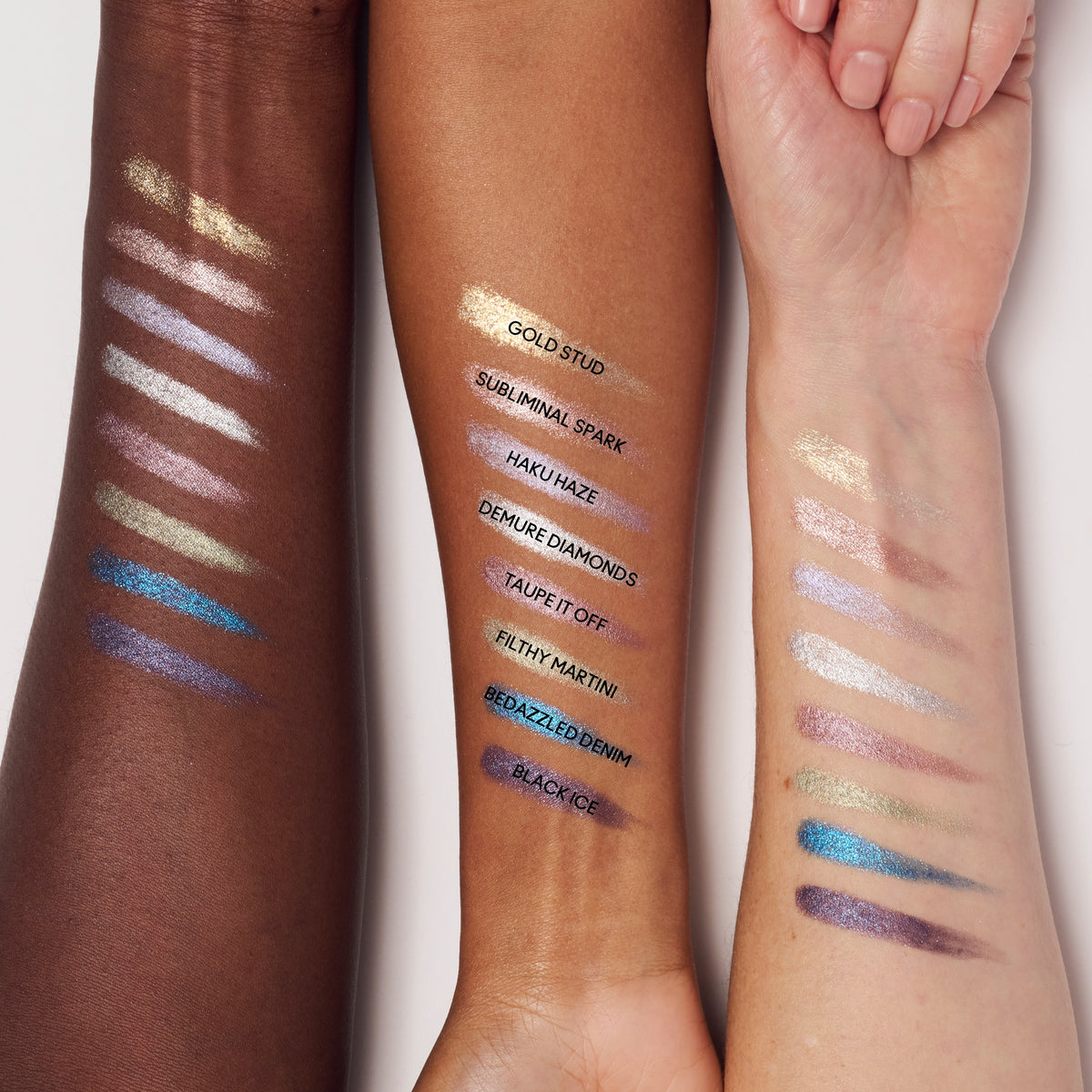 Dazzleshadow EYESHADOW STICK, 1.6 g, Black Ice, Model