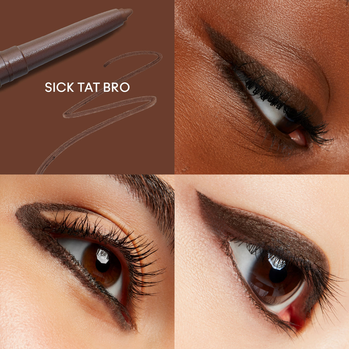 Colour Excess Gel Pencil Eyeliner, 0.35 g, Sick Tat Bro, Model