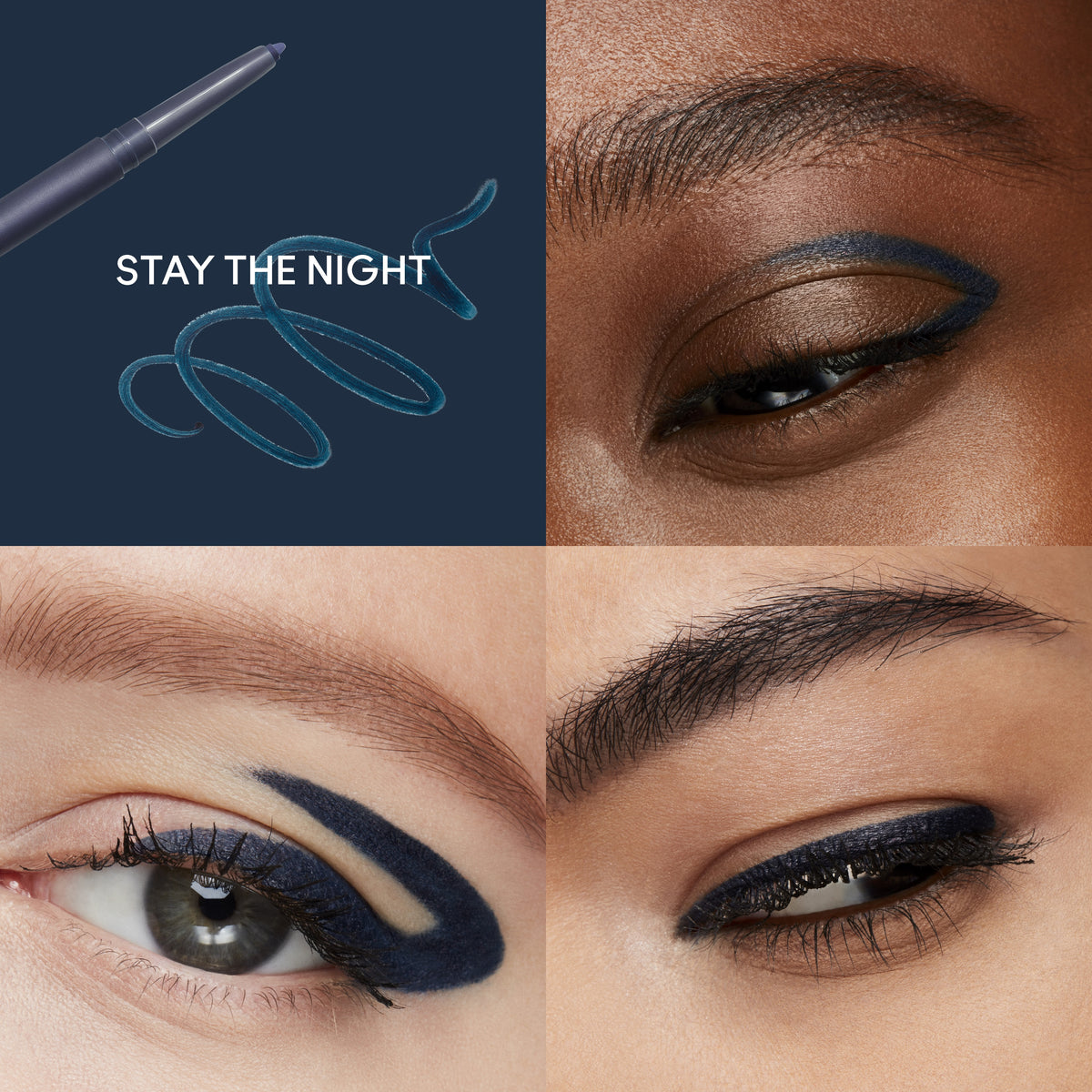 Colour Excess Gel Pencil Eyeliner, 0.35 g, Stay The Night, Model