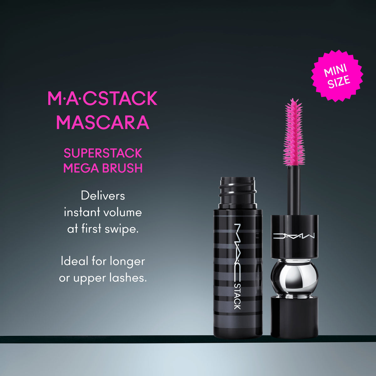 M·A·CStack Mini MAC / Mascara, 8.0 ml, Black Stack, Alt