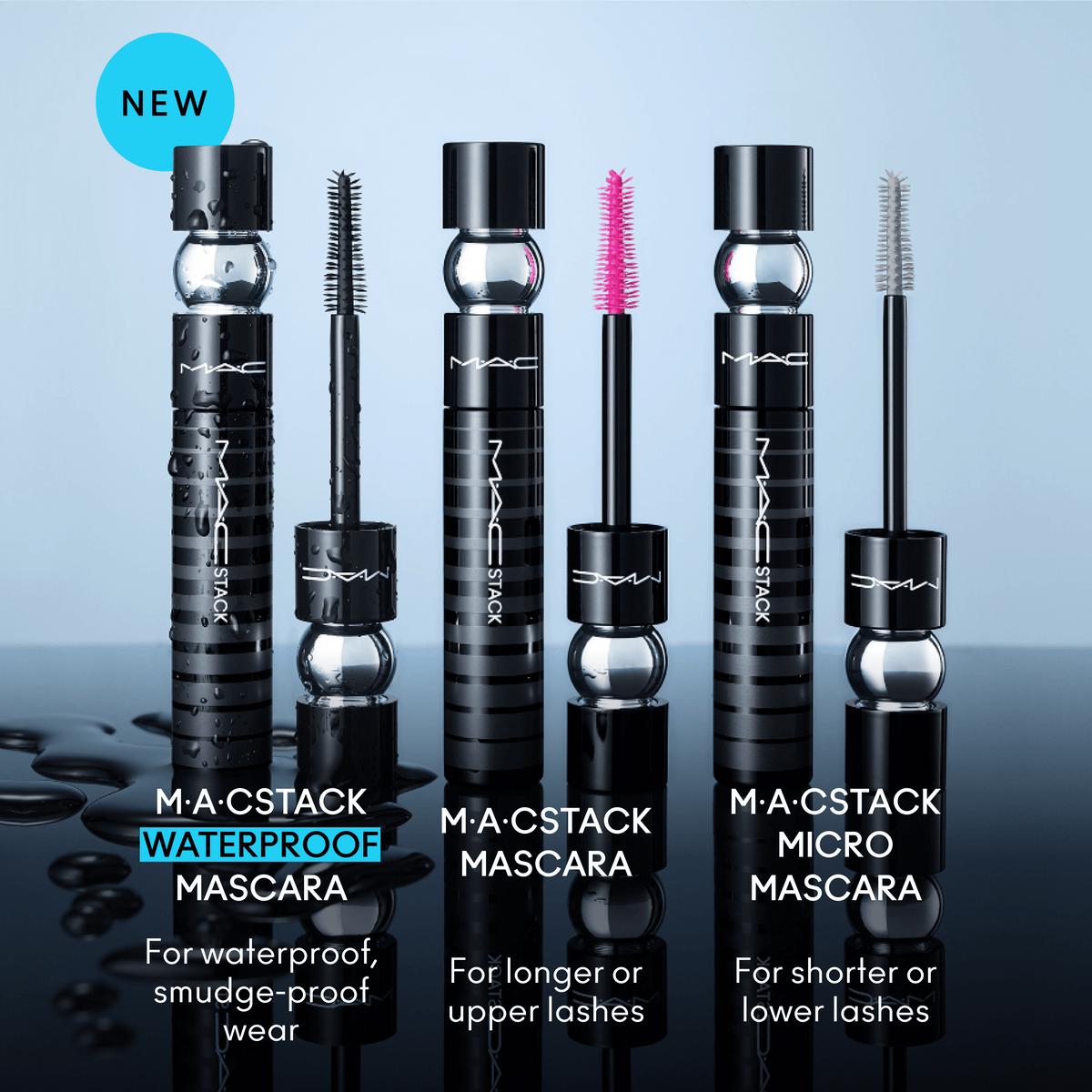 M·A·CStack Waterproof Mascara, 12.0 ml, Black Stack, Alt