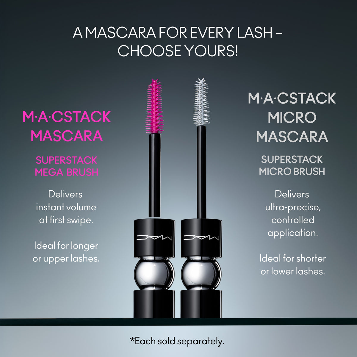 M·A·CStack Mascara, 12.0 ml, M·A·CStack Micro Mascara, Alt