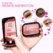 Connect In Colour Eyeshadow Palette: Embedded in Burgundy, 6.25 g, Multi, Alt
