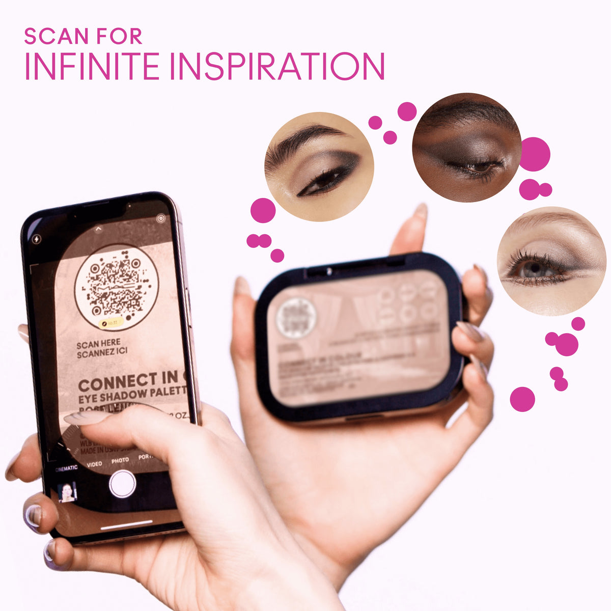 Connect In Colour Eyeshadow Palette: Encrypted Kryptonite, 6.25 g, Multi, Alt