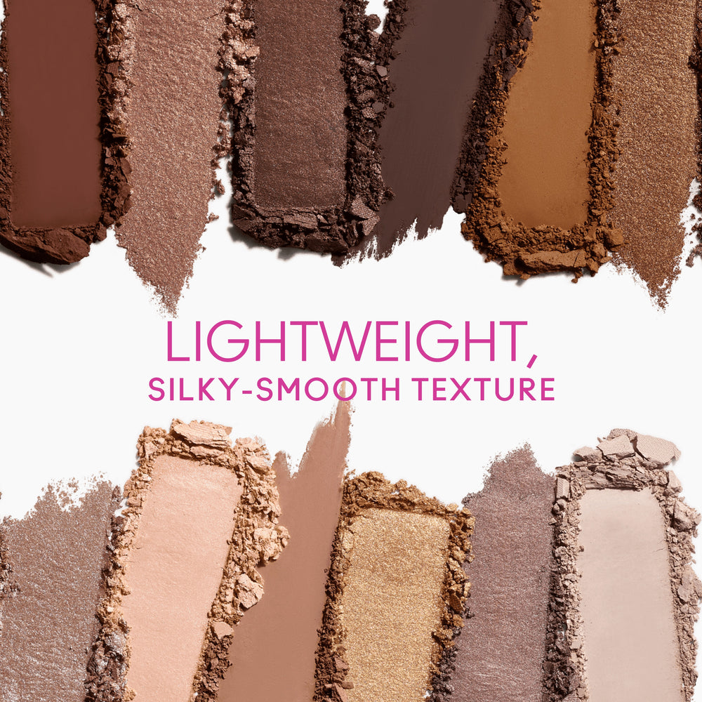 Connect In Colour Eyeshadow Palette: Unfiltered Nudes, 12.2 g, Multi, Smoosh