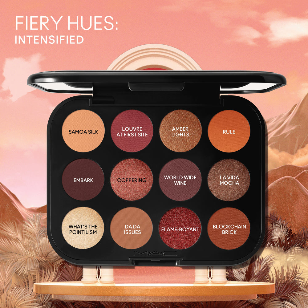 Connect In Colour Eyeshadow Palette: Future Flame, 12.2 g, Multi, Alt
