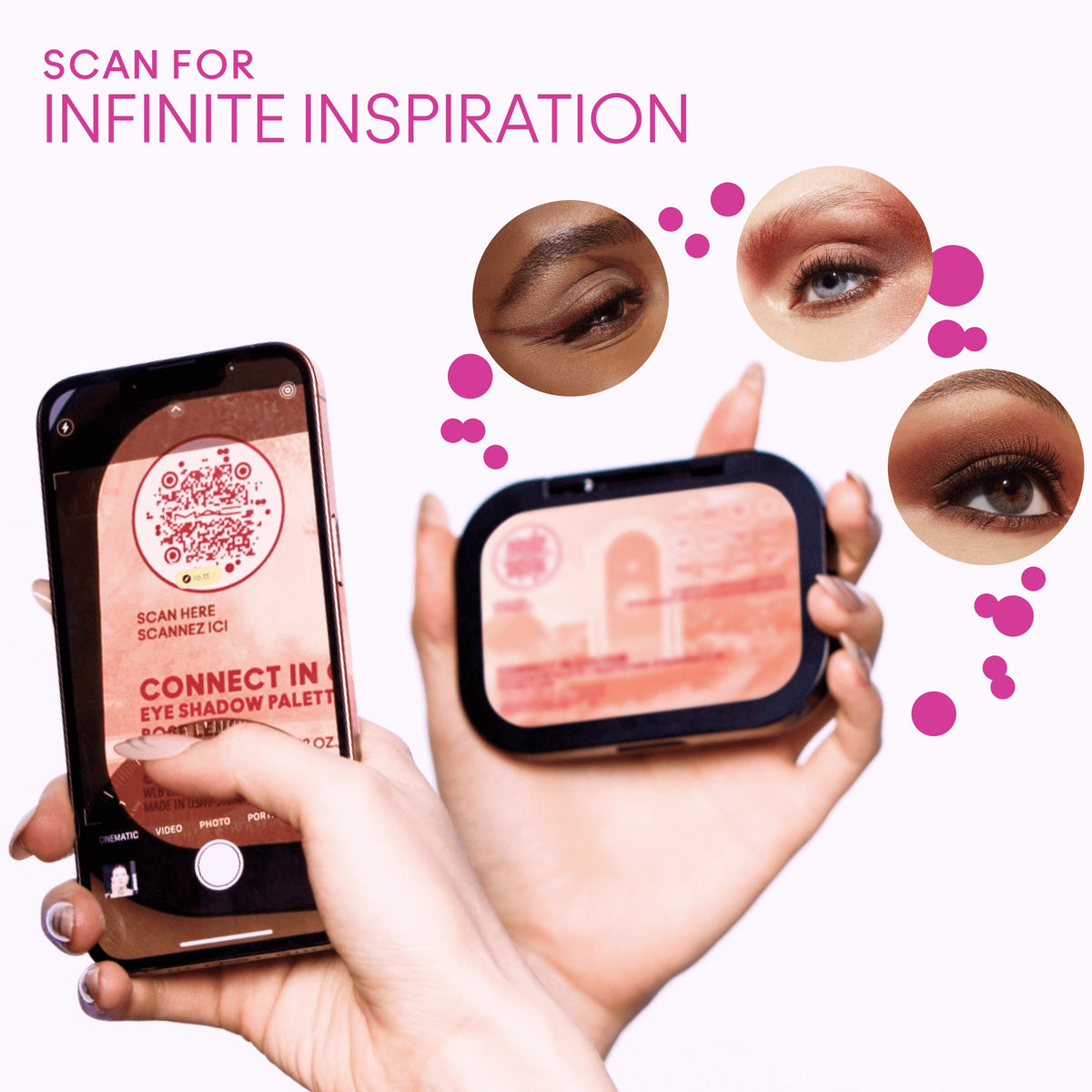 Connect In Colour Eyeshadow Palette: Future Flame, 12.2 g, Multi, Alt
