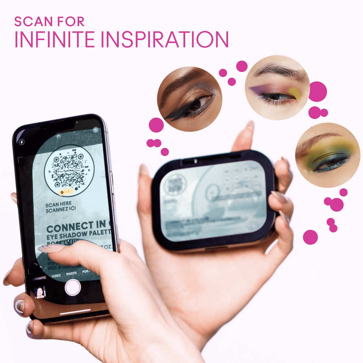 Connect In Colour Eyeshadow Palette: Hi-Fi Colour, 12.2 g, Multi, Alt