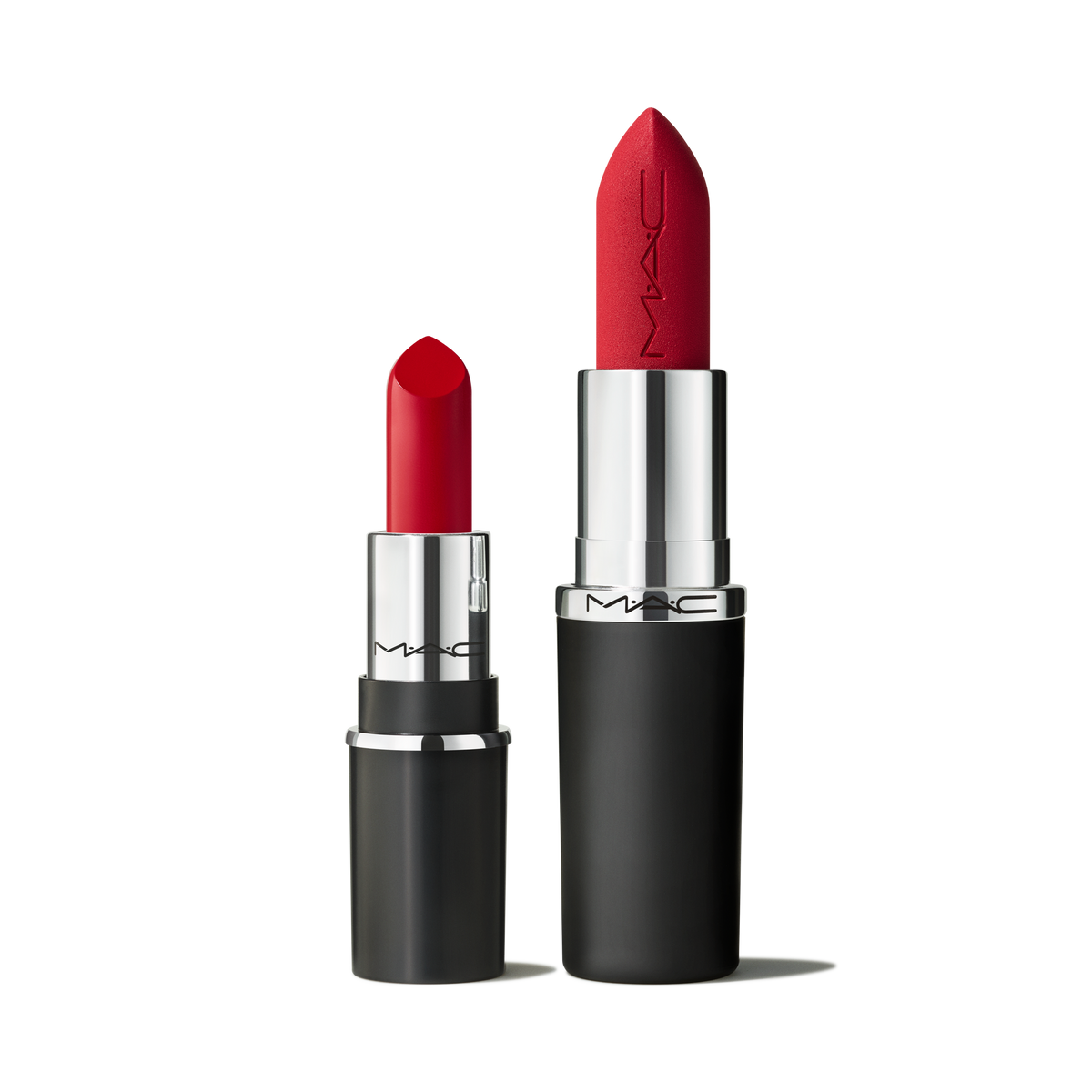 M·A·Cximal Silky Matte Lipstick / Mini M·A·C, 1.7 g, Ruby Woo, Color Chip