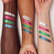 Dazzleshadow Liquid Eyeshadow, 4.0 ml, Telepathic Teal, Model, multiple