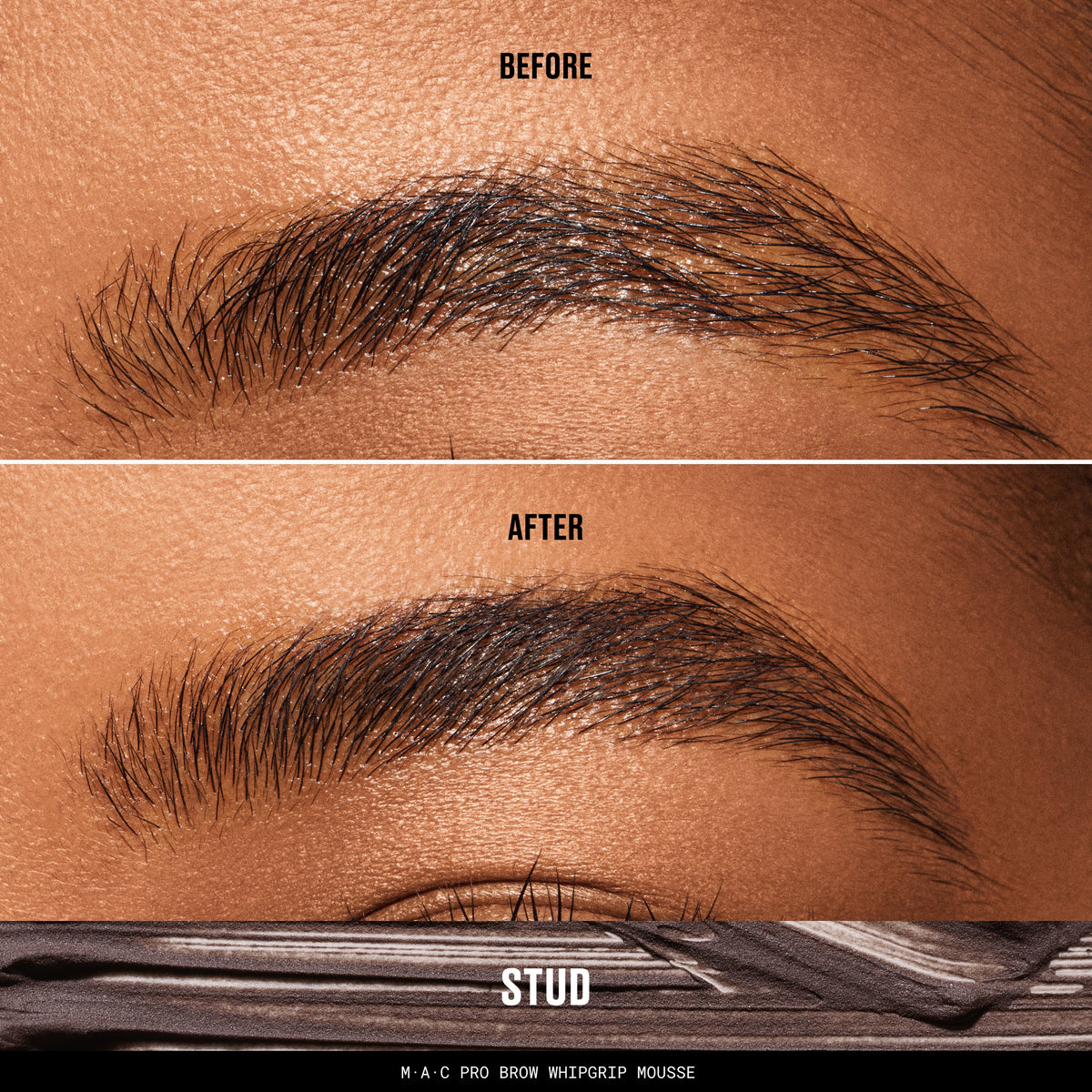 MAC Pro Brow WhipGrip Mousse, 4.0 g, Stud, Model, medium