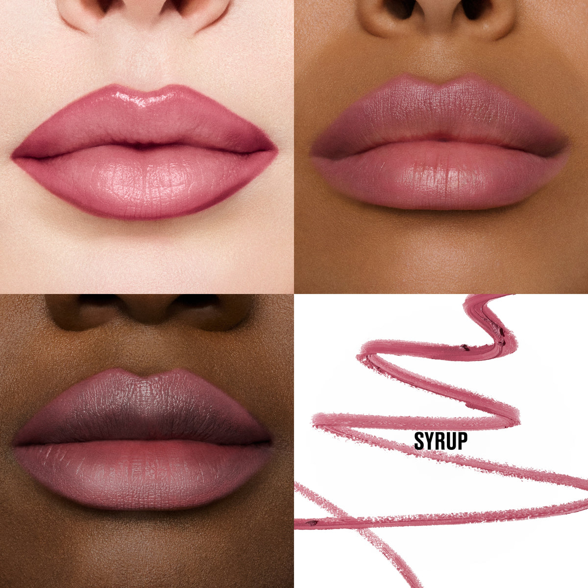 Lipglazer Glossy Liner, 0.25 g, Syrup, Model, multiple